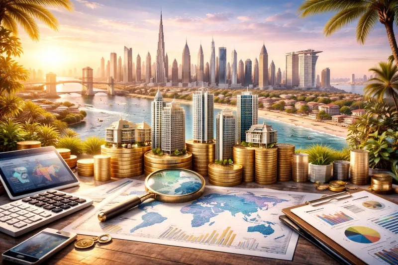 Global real estate 2026 concept