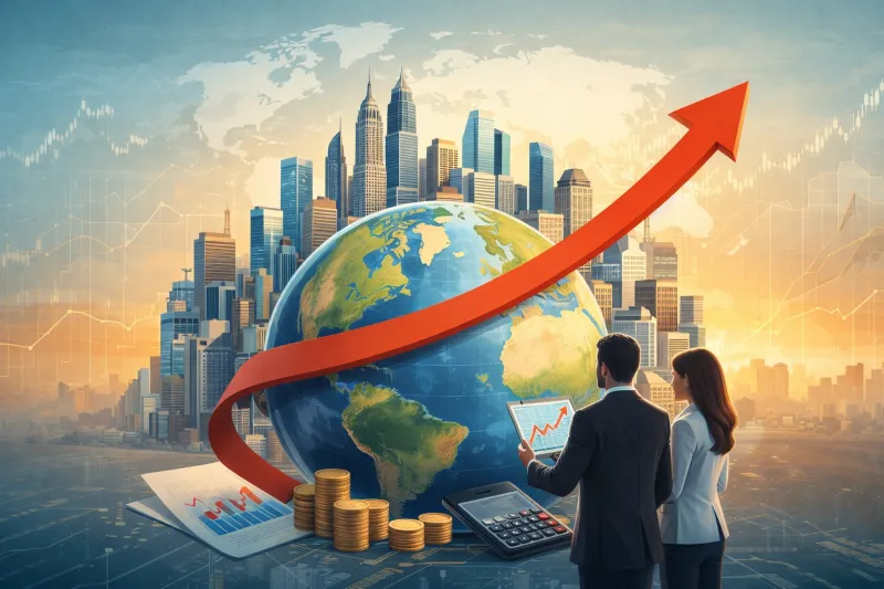 global property markets on the rise