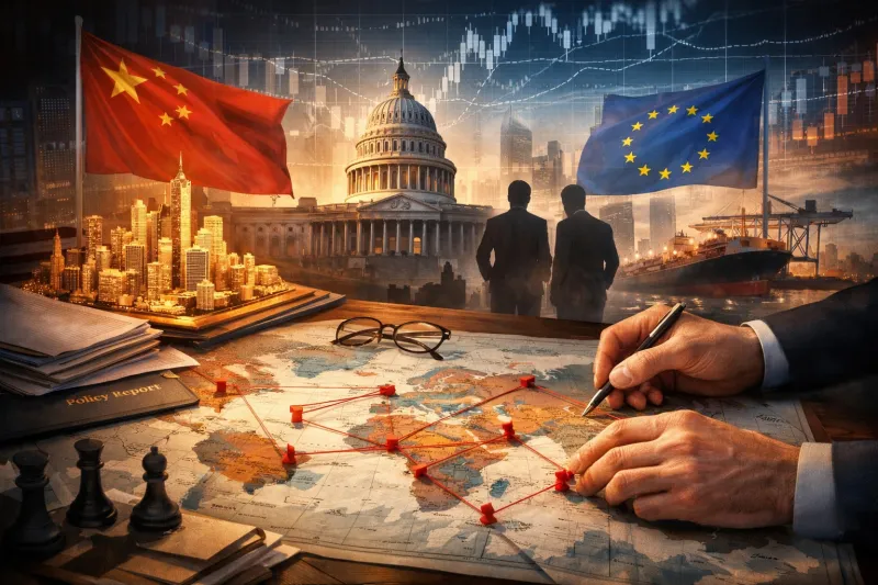 Global power plays in motion