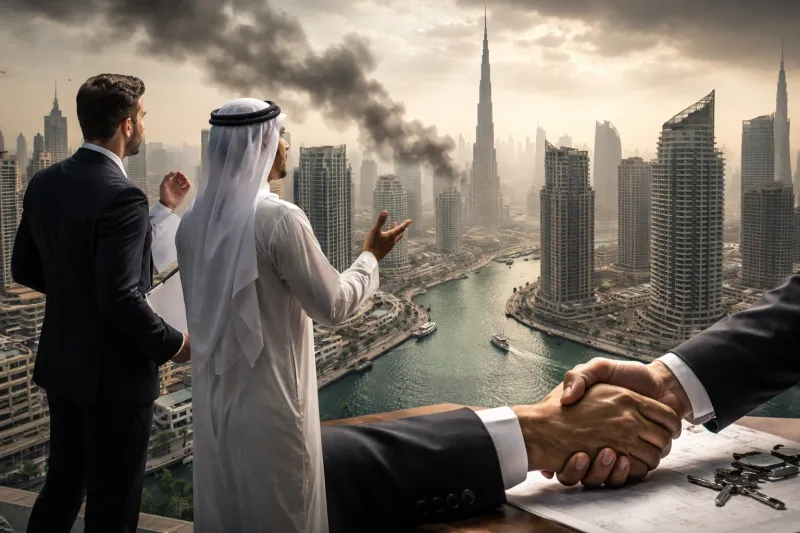 Dubai real estate under tension