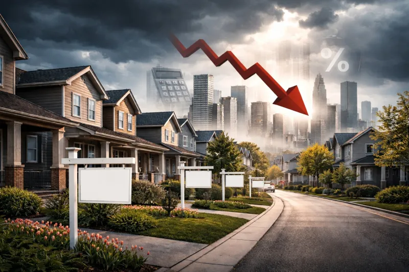 Silent homes, looming skies, uncertain future