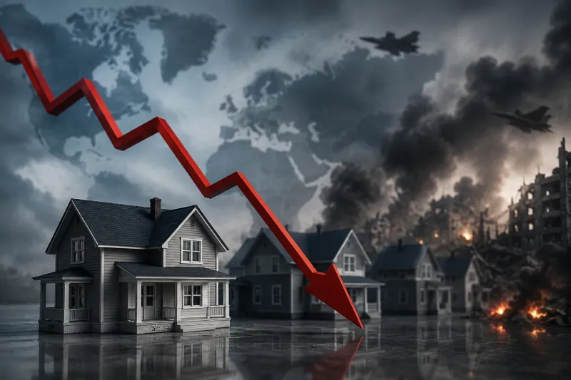Housing market crash and global turmoil