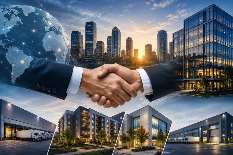 Global business and real estate partnership