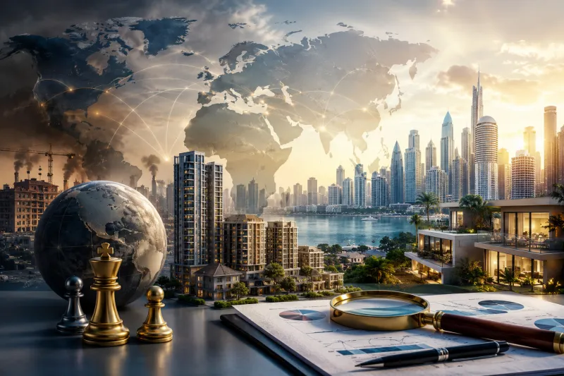 Global Real Estate Strategy at Sunset